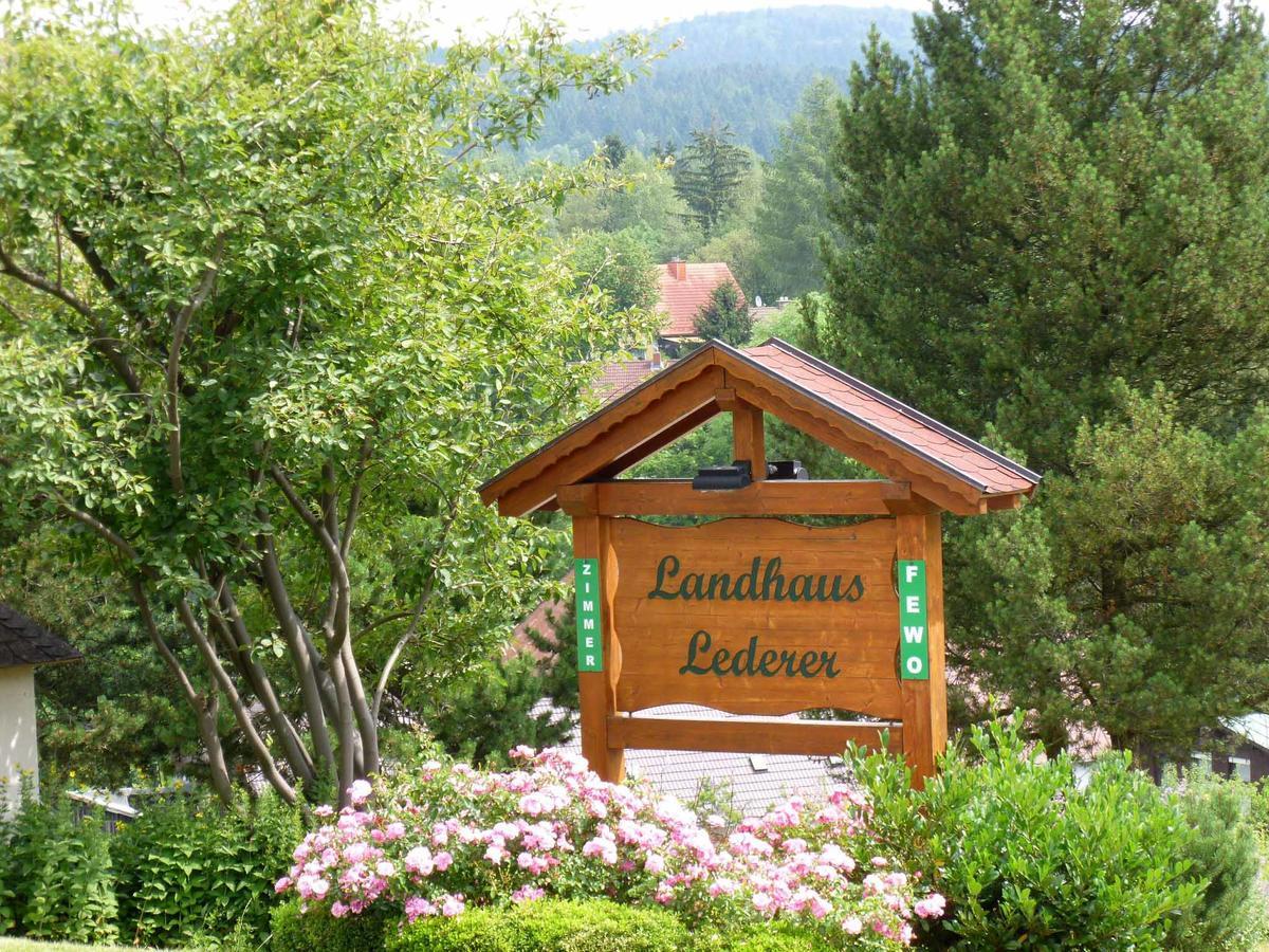 Landhaus Lederer Bischofsgrün 外观 照片